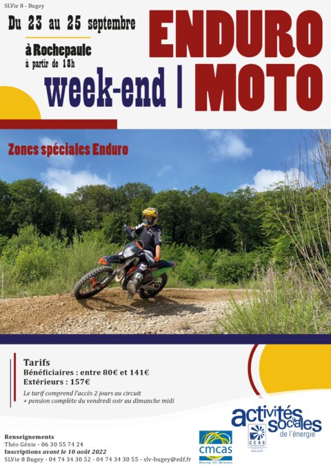 Week-end enduro moto